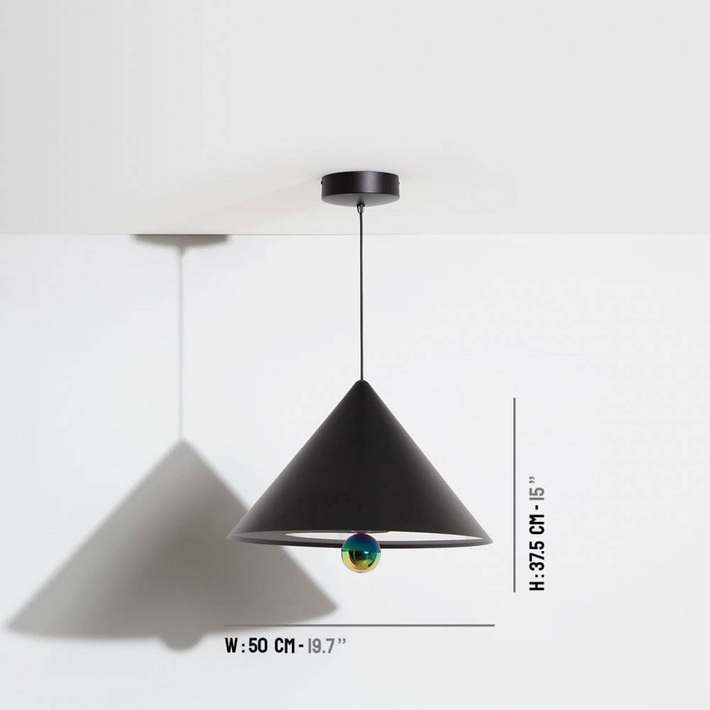 Large-pendant-lamp-Cherry-LED-black-Petite-Friture-dimensions