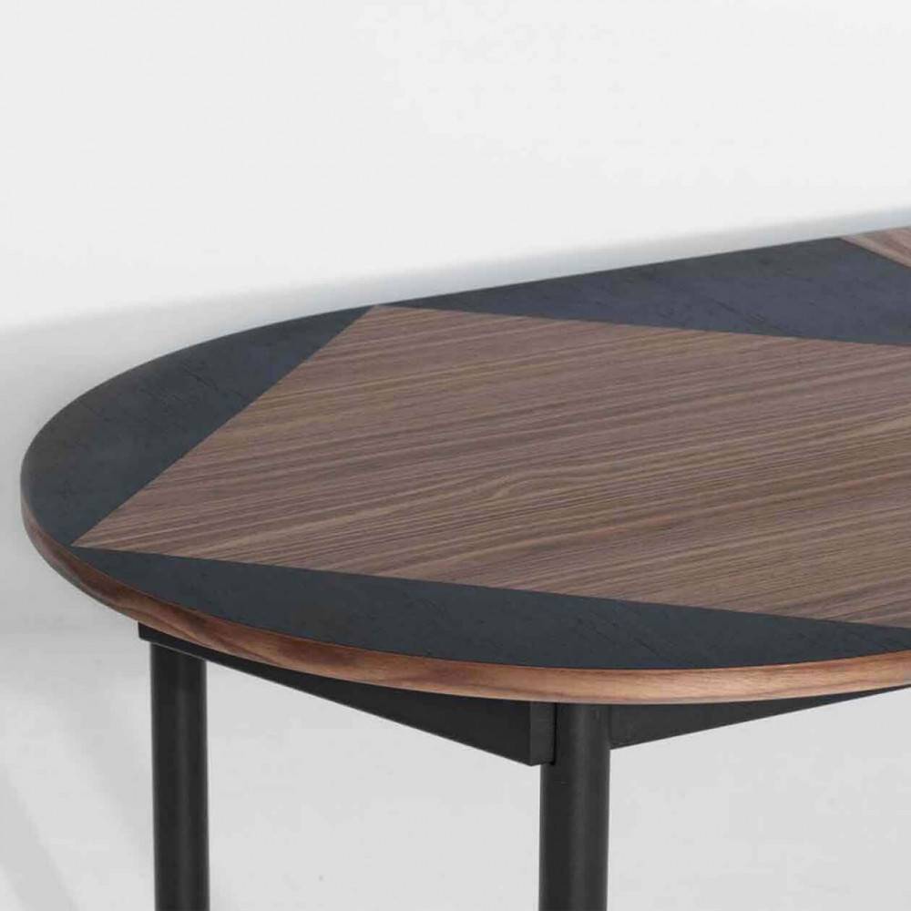 Table extensible bois Tavla - détail matière - Petite Friture