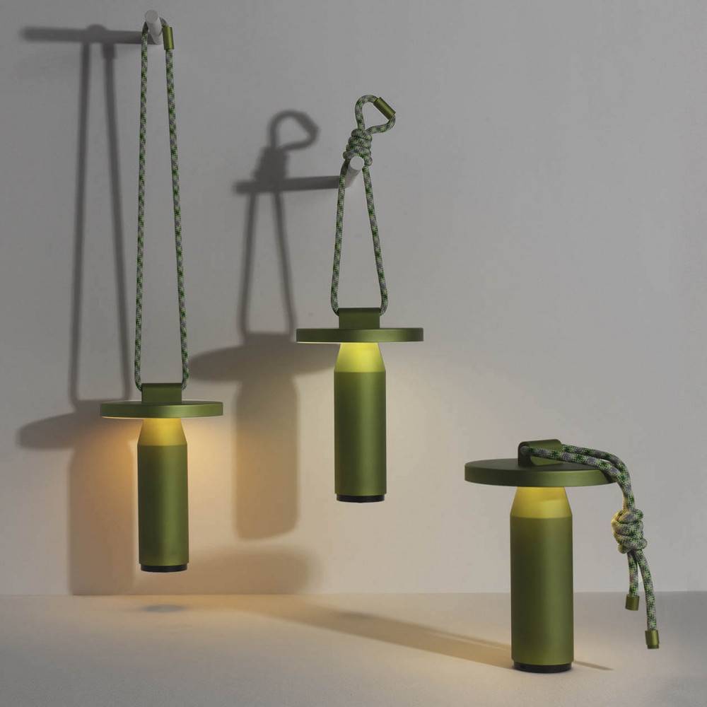 Portable lamps Quasar Olive Green