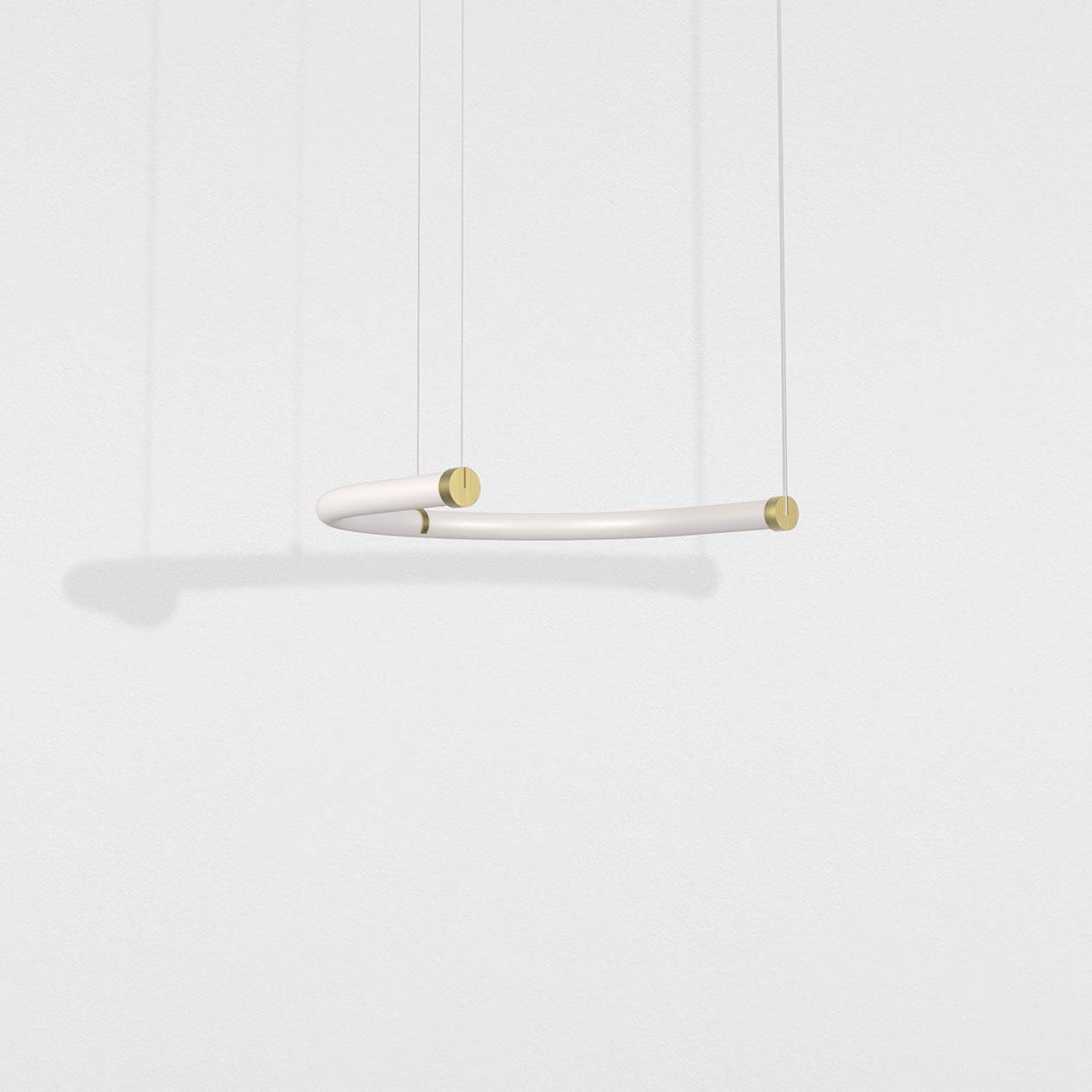 Pendant lamp U Unseen - 3 wires side view