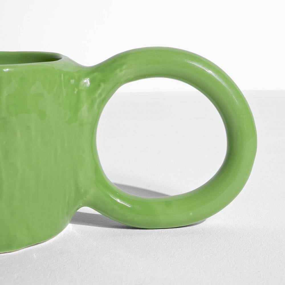 Donut design mug - Pistachio - details - Petite Friture