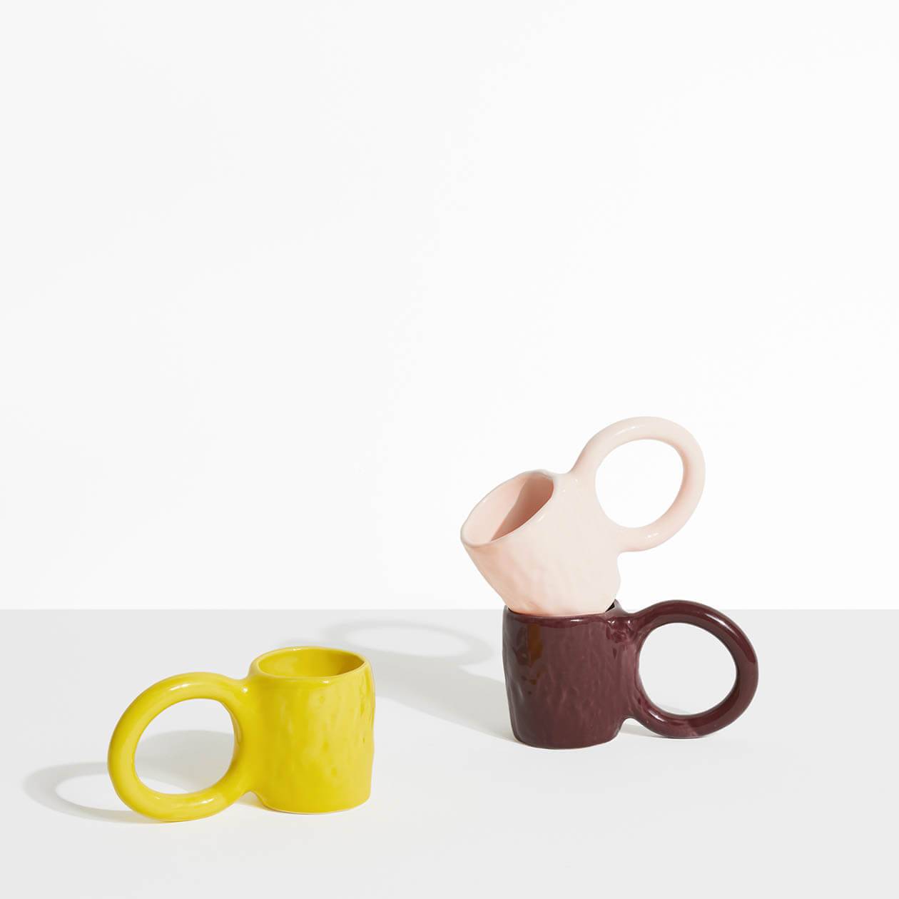 Donut design espresso cups - Pia Chevalier and Petite Friture
