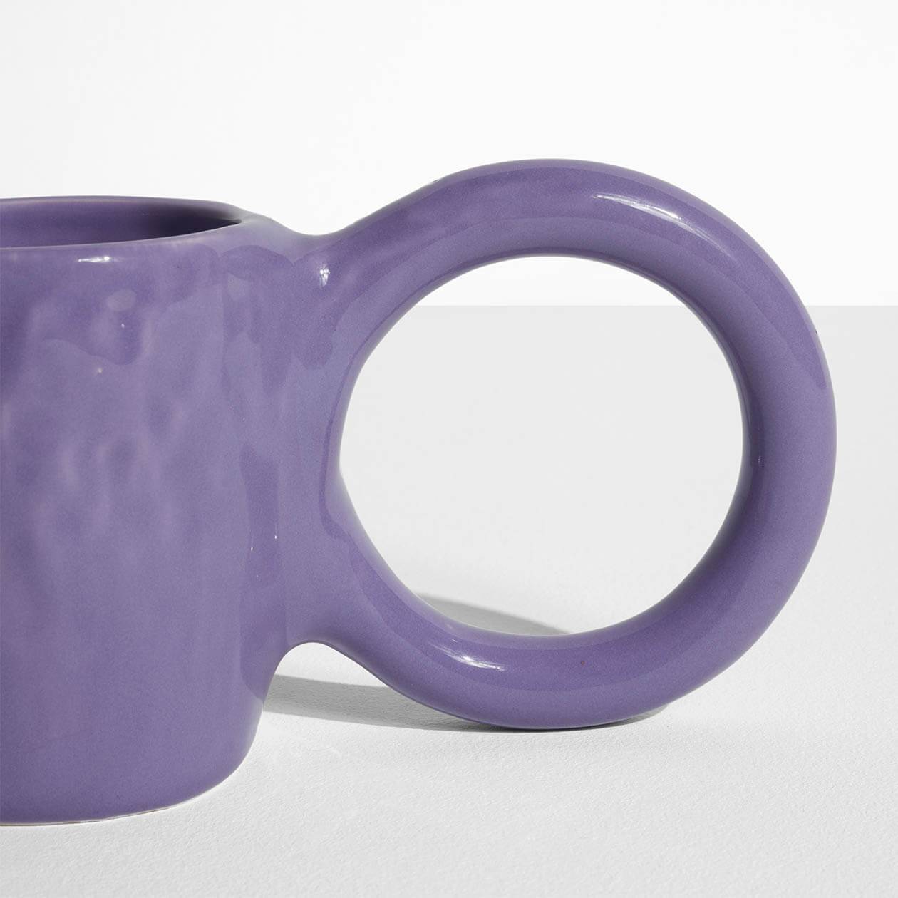 Donut design mug - Blueberry - details - Petite Friture