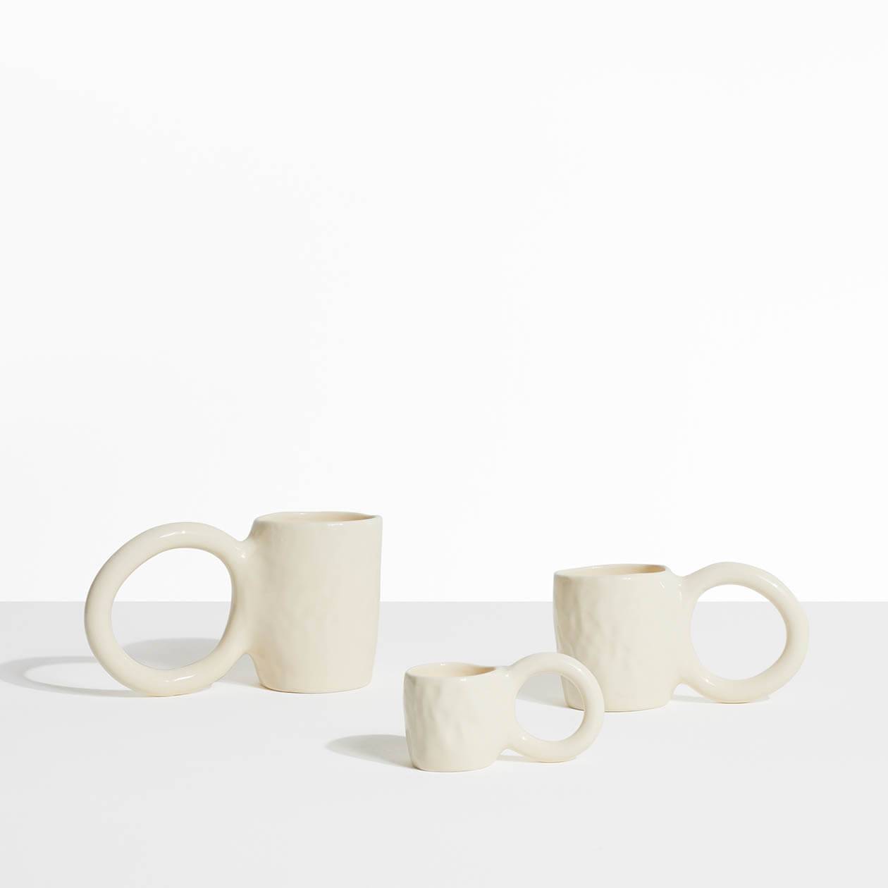 Design espresso cup and mug Donut Vanilla - Petite Friture